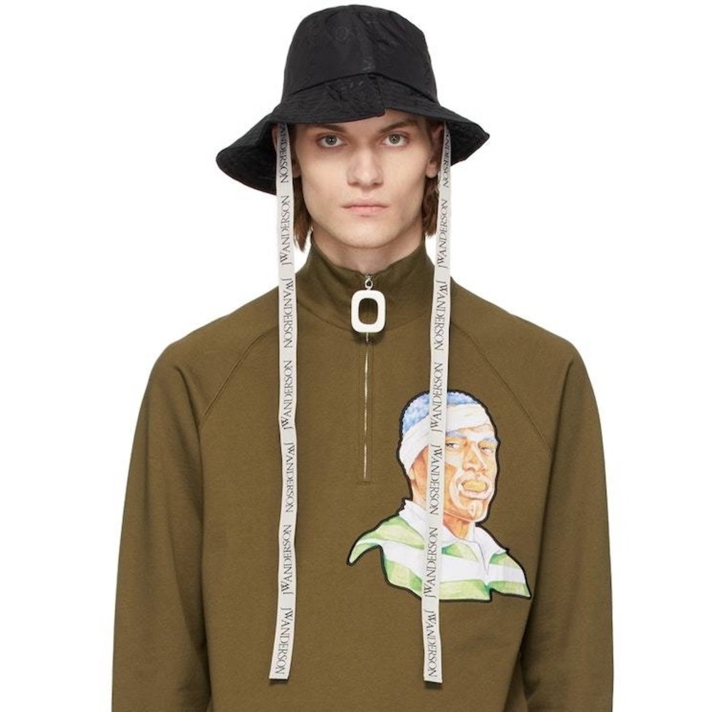 JW Anderson Asymmetric Bucket Hat